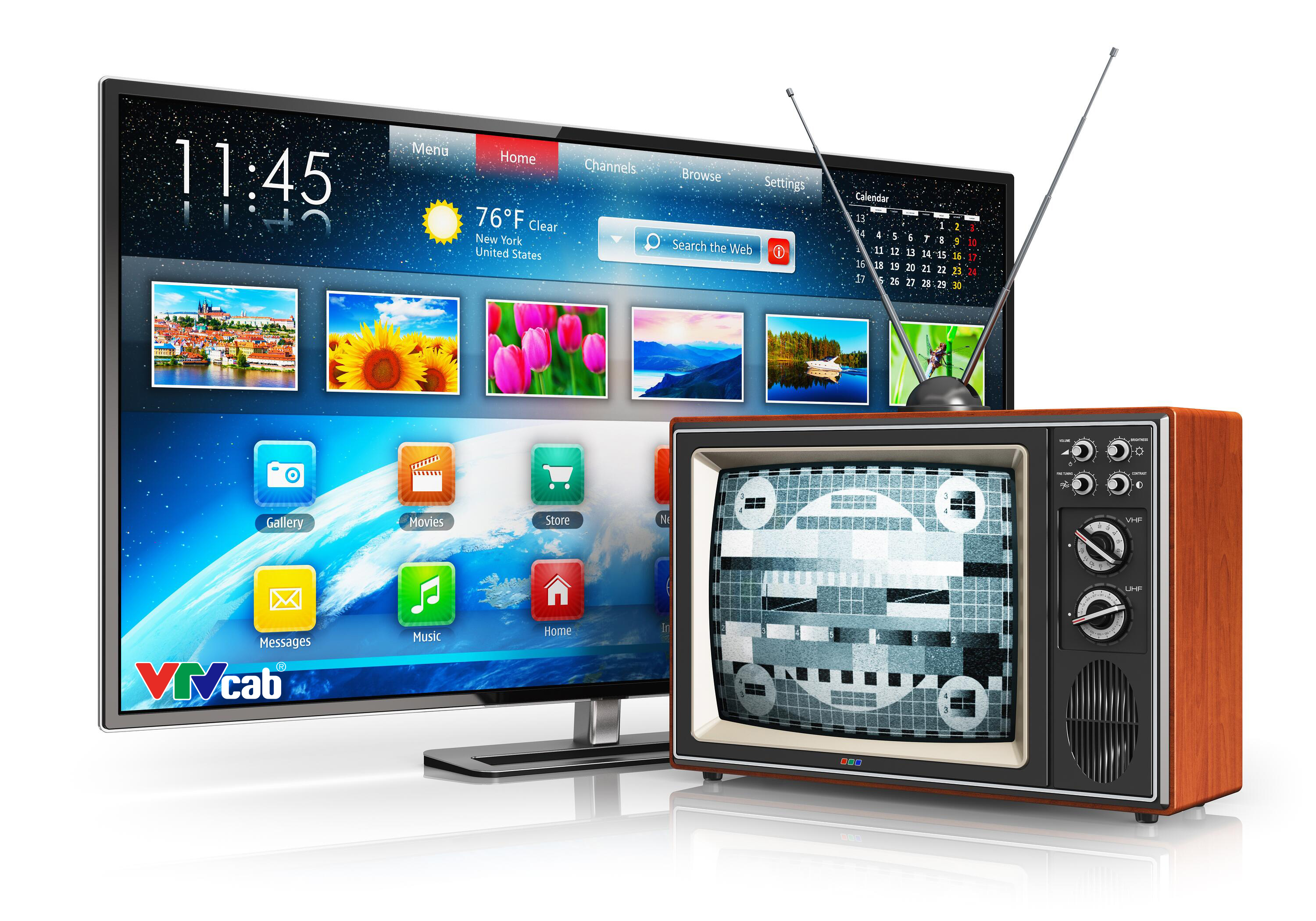 Sự khác biệt giữa truyền hình analog và truyền hình số và lí do nên lựa chọn dịch vụ truyền hình số VTVcab